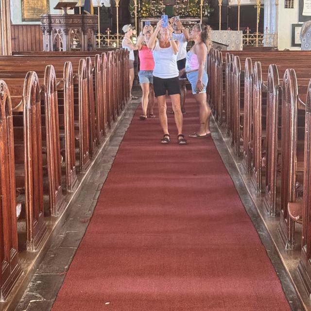 Historic church interior